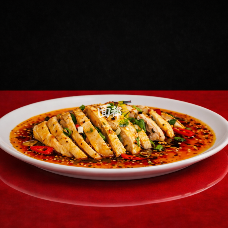 Poulet froid sauce pimentée du Sichuan